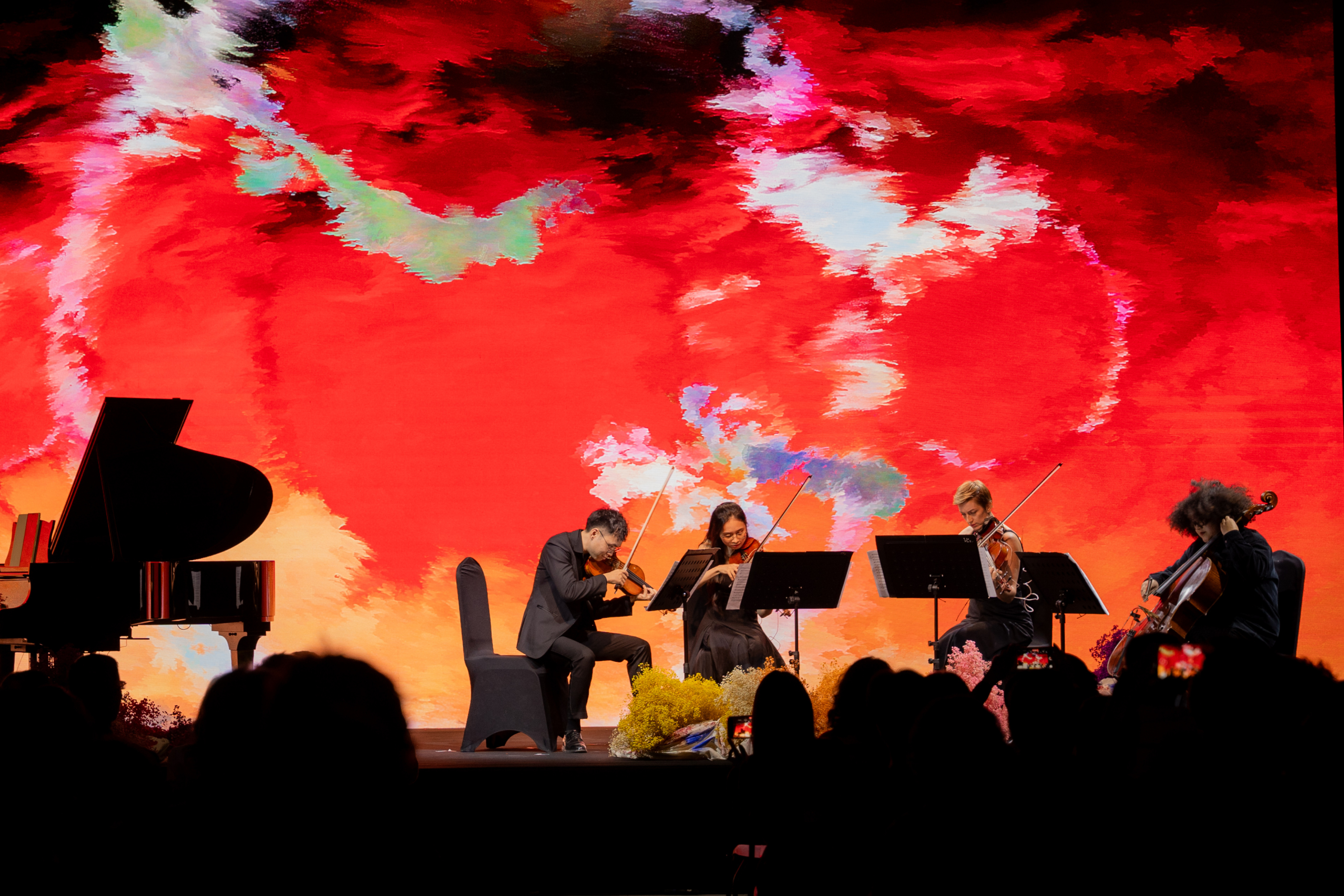 A Piano Quintet Performance